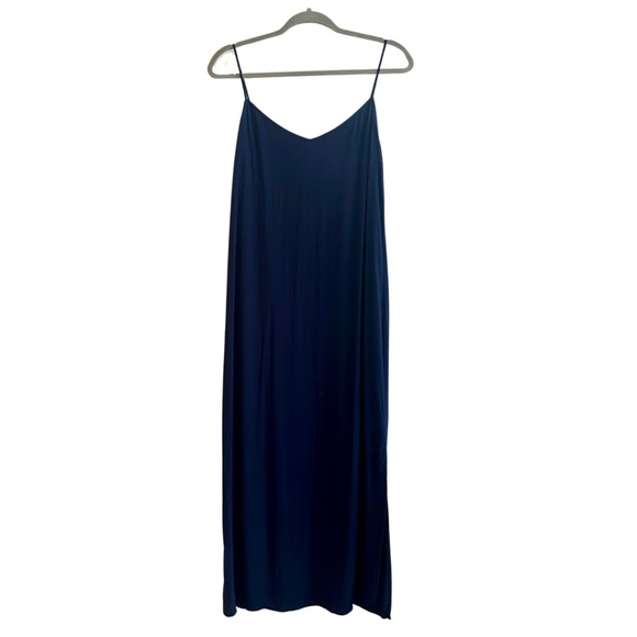J.Crew Navy Slip Dress - Picture 1 of 6